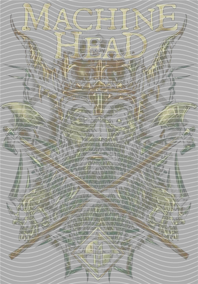 Metal band half-tone-MB 110